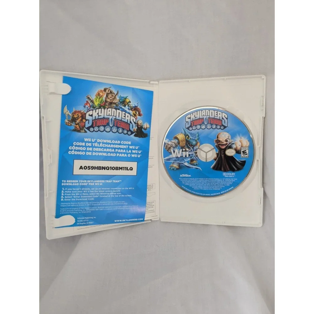 Skylanders Trap Team Game Nintendo Wii
